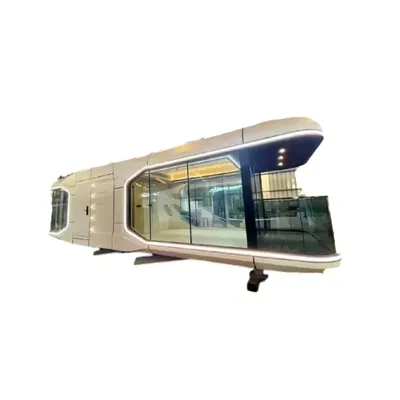 Durable Soundproof Ergonomic Apple Pods High Quality Prefab House Space Capsule Bed Hotel Cabin Prefab with Private Label