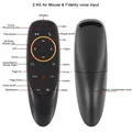 G10S Telecomando vocale 2.4G Air Mouse con supporto giroscopio Smart TV Box PC G10