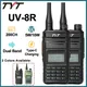 1/2PCS TYT TH-8R Walkie Talkie 5W/10W Ad Alta Potenza VHF UHF Dual Band Ham 2 Vie Radio A Lungo Raggio Amateur Palmare ricetrasmettitore UV88