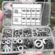 Kit assortimento di rondelle piatte in acciaio inossidabile all'ingrosso Elementi di fissaggio Anelli di guarnizione M2 M2.5 M3 M4 M5 M6 M8 M10 Set di rondelle piatte in metallo