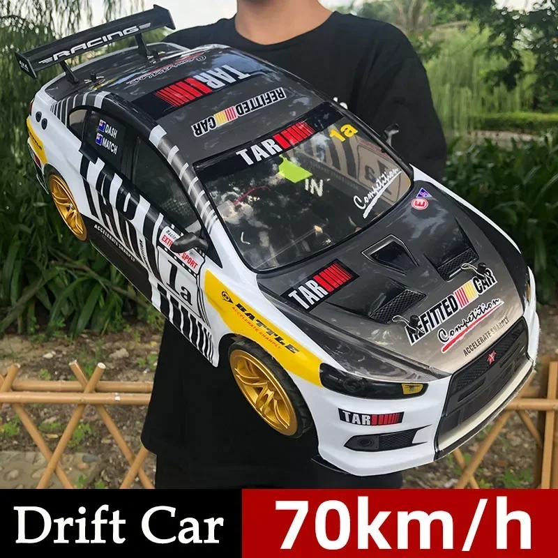 WLtoys 1:10 4wd 70 km/h RC dérive voiture roues à dérive Anti-collision tout-terrain voitures à grande vitesse hors route 4 × 4 jouets voiture avec batterie