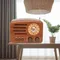 Nuovo ricevitore radio desktop classico retrò FM AM radio MP3 portatili ricaricabili altoparlante Bluetooth stereo 3W AUX USB