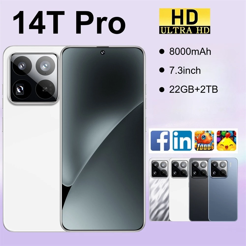 Nouveau 14T Pro Smartphone d