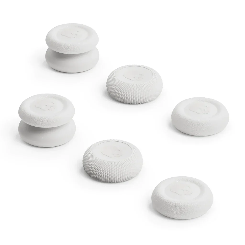 Skull & Co. Daumengriff-Set FPS CQC Joystick-Kappe Thumbstick-Abdeckung für PS5 PS4 Nintendo Switch 2Pro Controller Image