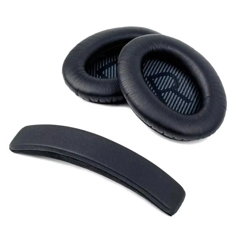 Kopfhörer Pads Für Bose QuietComfort QC2 QC15 QC25 QC35 AE2 AE2i AE2w Gaming Kopfhörer Ersatz Ohrenschützer Memory Foam Stirnband Image