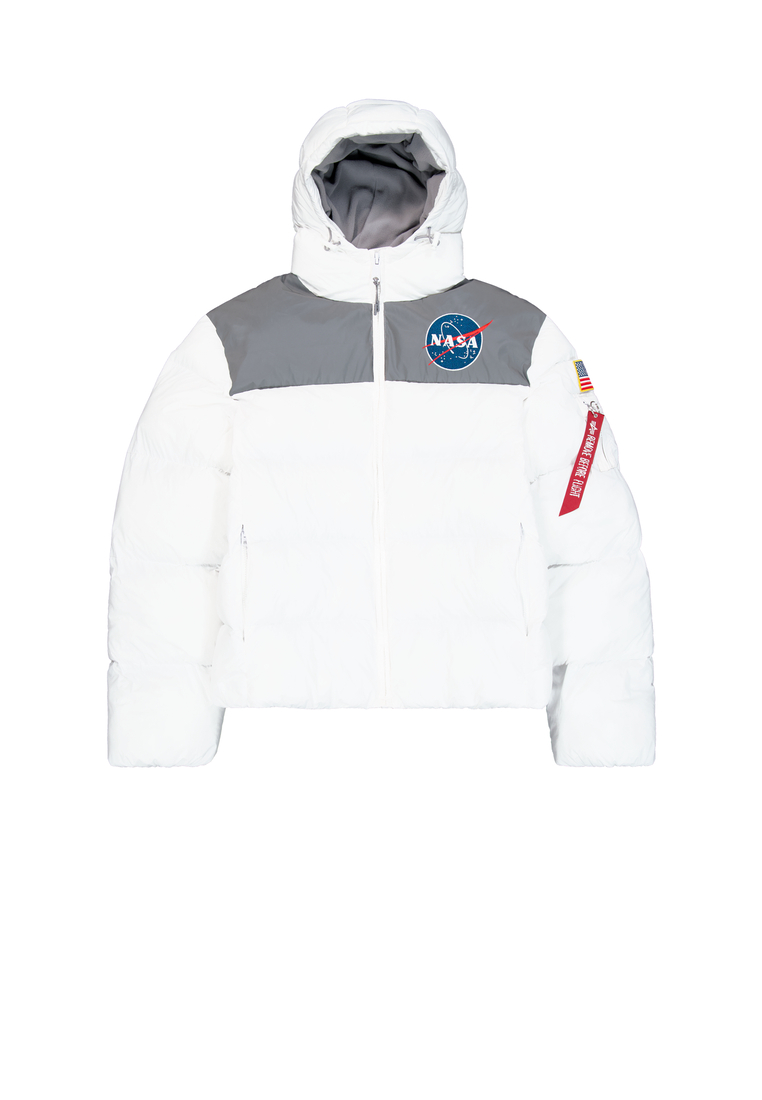 NASA Holographic Print Winter Jacket Image