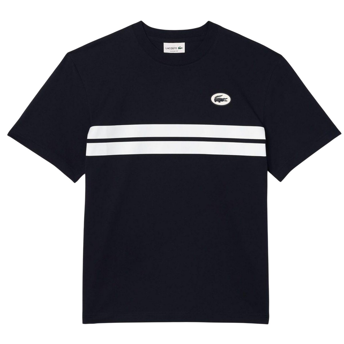 Lacoste - "Heritage" T-Shirt für Herren Baumwolle (Marine) Image