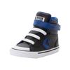 Sneaker CONVERSE "PRO BLAZE STRAP LEATHER EASY ON", Gr. 21, schwarz, blau, weiß, Leder, sportlich, Schuhe