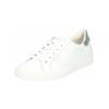 Sneaker PAUL GREEN "Paul Green Sneaker Leder/Textil", Damen, Gr. 38, weiß (weiß, gold), Leder, Textil, casual, Schuhe