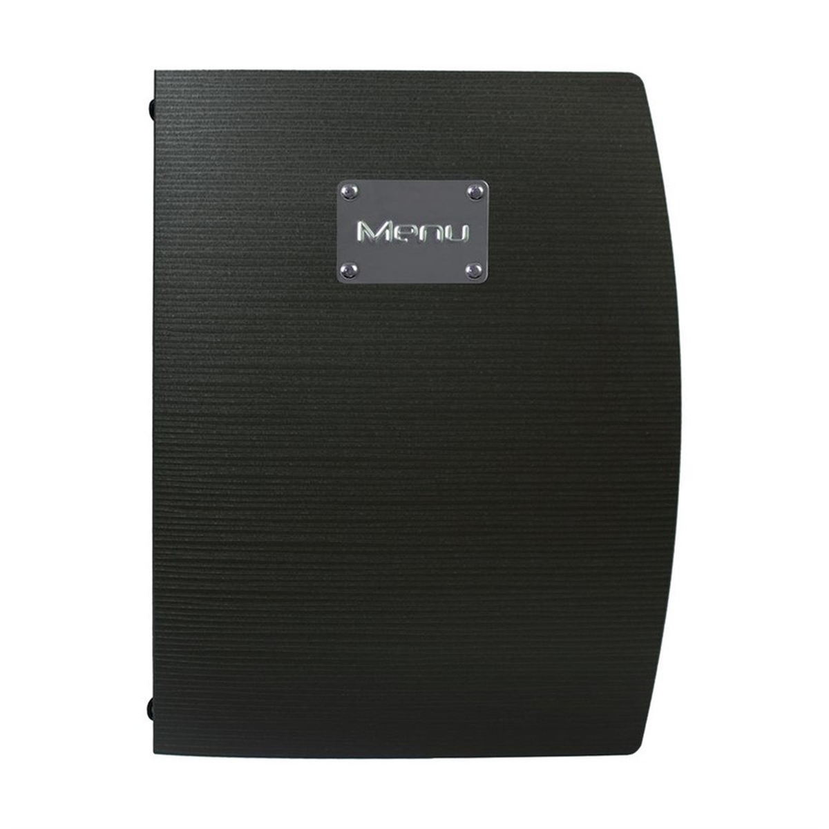 Gastronoble Securit Rio Menümappen A4 | schwarz | Kunststoff | 5 Speisekarten Image