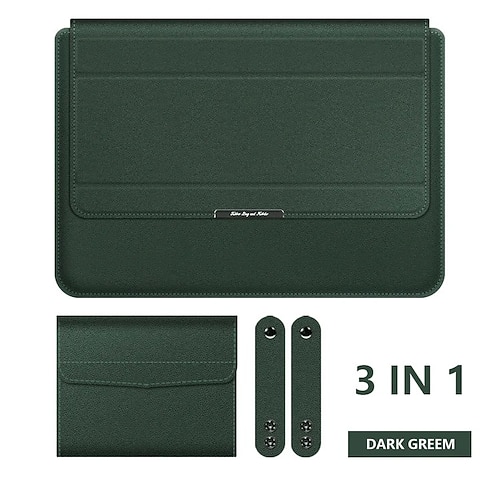 Borsa universale multifunzione impermeabile per notebook da 11-17 pollici, custodia per laptop 3 in 1 con supporto, poggiapolsi e spazio per MacBook da 13,3, 14 e 16 pollici