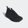 Wanderschuh ADIDAS TERREX, Gr. 48, schwarz (core schwarz, core schwarz, grau four), Textil, Synthetik, sportlich, Schuhe, wasserdicht