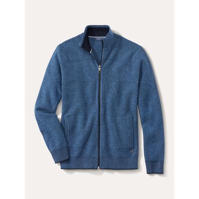 Walbusch Herren Strukturjacke Farbeffekt Blau Image