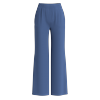 Jerseyhose S.OLIVER, Damen, Gr. 36, N-Gr, blau (dusty blau), Jersey, Obermaterial: 98% Polyester, 2% Elasthan, unifarben, casual, regular fit knöchellang, Hosen, mit Taschen