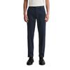 Chinohose MARC O'POLO "aus Bio-Baumwolle-Mix mit TENCEL™Lyocell", Herren, Gr. 34, Länge 30, blau (schwarz navy), Obermaterial: 58% Baumwolle, 40% Lyocell, 2% Elasthan, unifarben, elegant, gerade, unten schmal normal, Hosen