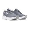 Laufschuh UNDER ARMOUR "UA Charged Surge 4", Gr. 49,5, steel, mod gray, weiß, Textil, Synthetik, sportlich, Schuhe