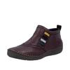 Sneakerboots RIEKER, Damen, Gr. 37, lila (brombeere), Lederimitat, Basic, Schuhe, Casual-Boots, Stiefelette, Schlupfboots mit Innenreißverschluss