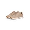 Sneaker TOMMY HILFIGER "HERITAGE FASHION RUNNER MIX MAT", Damen, Gr. 39, grau (taupe), Nappaleder, sportlich, Schuhe, Freizeitschuh, Halbschuh, Schnürer mit seitlichem Logoschriftzug
