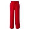Schlupfhose S.OLIVER, Damen, Gr. 38, N-Gr, rot, Web, Obermaterial: 84% Viskose, 16% Polyamid, unifarben, casual, bequem lang, Hosen