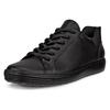 Slip-On Sneaker ECCO "Soft 7 W", Damen, Gr. 35, schwarz, Leder, Basic, Schuhe, Freizeitschuh, Slipper, Halbschuh zum Schlupfen