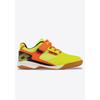 Hallenschuh LOTTO, Gr. 28, gelb (fr.gelb, fr.orange), Synthetik, Mesh, sportlich, Schuhe, - mit nicht-färbender Sohle