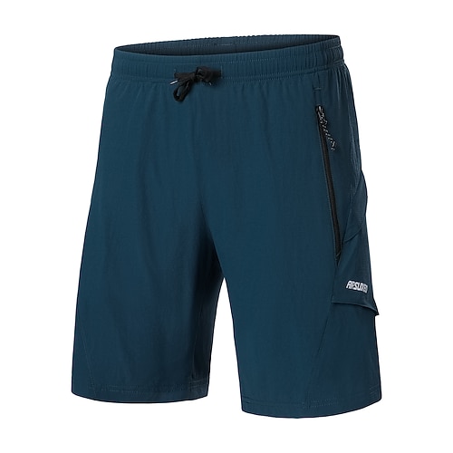 Arsuxeo Herren Einfarbig Fahrradhose MTB-Fahrradhose Fahrradhose Fahhrad Weite Shorts Gepolsterte Shorts / Chamois Formpassend Mountainbike MTB Straßenradsport Sport Reduziert Reibung Reflektierende Image