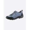 Schnürschuh JOMOS, Damen, Gr. 38, blau (hellblau), Veloursleder, Nubukleder, sportlich, Schuhe