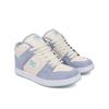 Sneaker DC SHOES "Manteca 4 Mid", Gr. 7(38), blau (blau, weiß), 59.27% Leder, 40.73% Synthetikmaterial, Schuhe