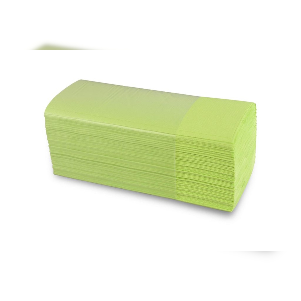 Plock GmbH Papierhandtücher Funny - 2-lagig - grün - V-Falz - 32 x 4000 Falthandtücher Image