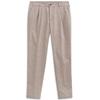 Anzughose BUGATTI "Tapered Fit", Herren, Gr. 48, Normalgrößen, 50, beige, 39% Wolle, 33% Polyester, 14% Viskose, 13% Polyamid, 1% Elasthan, unifarben, casual, gerade, unten schmal, Hosen, eleganter Wollmix