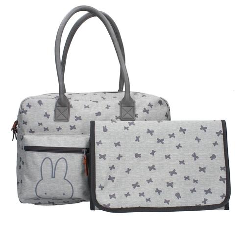 Wickeltasche VADOBAG, Damen, Gr. B/H/T: 16cm x 28cm x 40cm, grau, Kunstfaser, Taschen, mit passender Wickelunterlage