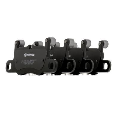 BREMBO Bremsbelagsatz AUDI,PORSCHE P 65 031 99135294904,992698451H,9J1698451A 9Y0698451E,99135294900,99135294901,992698093,992698451K,9Y0698451R Image