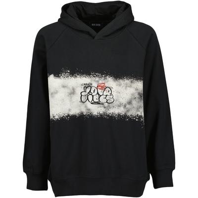 Hoodie BLUE SEVEN "Blue Seven Hoodie", Mädchen, Gr. 164, 9990, schwarz, 100% Baumwolle, normal, Rundhals, Langarm gerader Abschluss, Sweatshirts Image