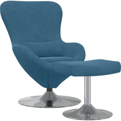Sessel, Relaxsessel & Schlafsessel 2 pcs Blau Standard Vidaxl Image
