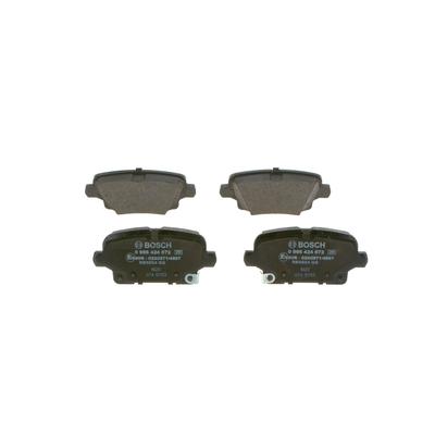 BOSCH Bremsbelagsatz OPEL,CADILLAC,VAUXHALL 0 986 424 872 13517694 Image