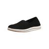 Slipper CLARKS "Brinkley", Damen, Gr. 41,5, schwarz, Kunstfaser, sportlich, Schuhe, im luftigen, perforierten Design