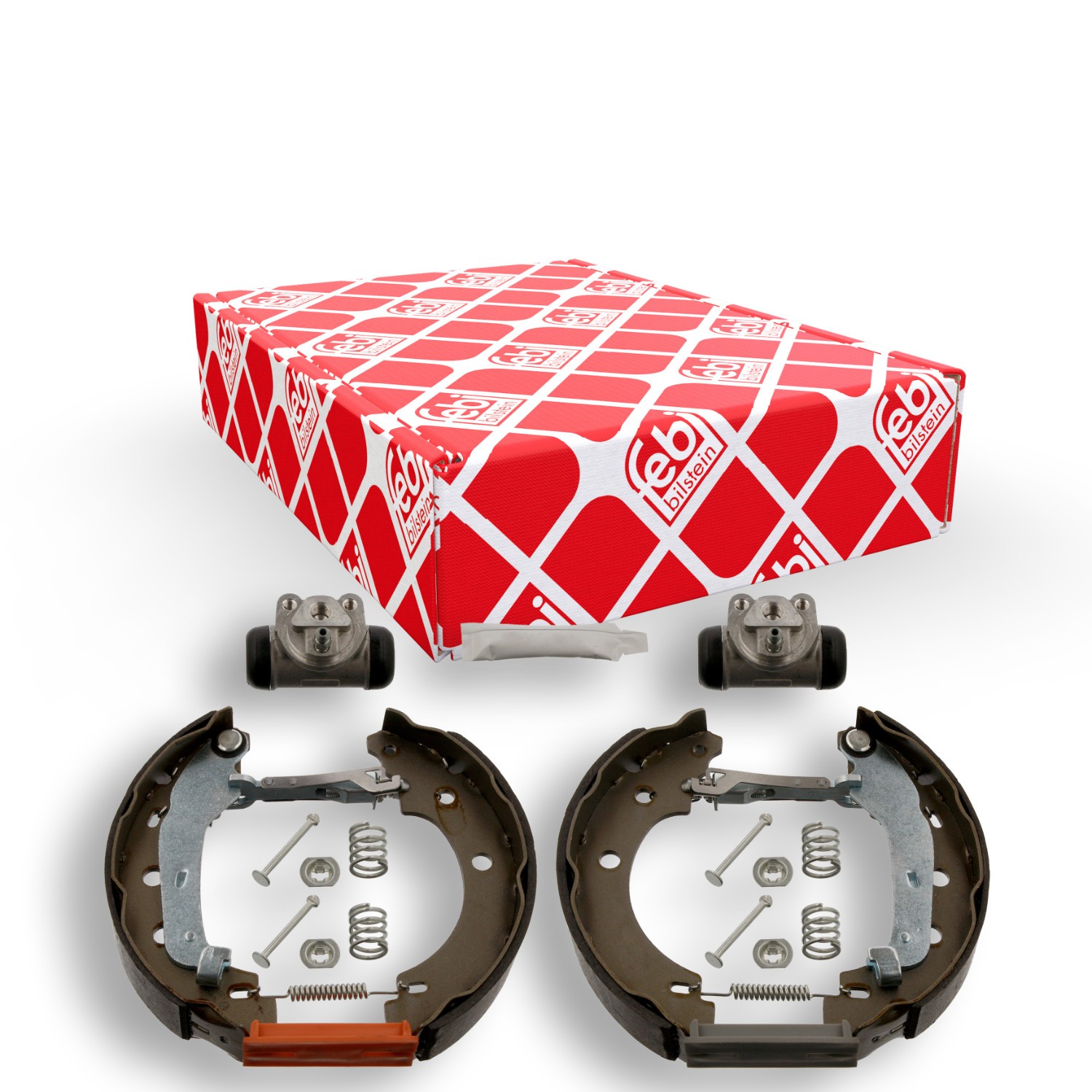 FEBI BILSTEIN Bremsensatz, Trommelbremse RENAULT,NISSAN 37243 4406000QAH,7701205526,7701207640 Image