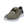Sneaker BUGATTI "bugatti Sneaker Textil", Herren, Gr. 44, beige (beige, schwarz), Textil, casual, Schuhe