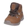 Schnürstiefelette PEPINO "Pepino Stiefelette Nubukleder/Textil", Kinder, Gr. 23, braun (caramel), Nubukleder, Textil, casual, Schuhe