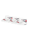 Socken TOMMY HILFIGER "TH BABY SOCK 6P FLAG SOCK ECOM", Damen, Gr. 19-22, weiß, Baumwollmischung, unifarben mit Farbeinsatz, normal, Socken, ABS Anti-Rutsch am Fuß