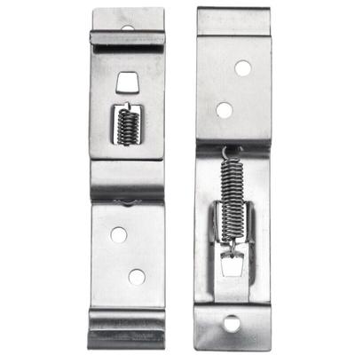 Gabrielle - 2er-Pack Kennzeichenhalter 120x25 mm Universal kfz Kennzeichenhalter aus Edelstahl Image
