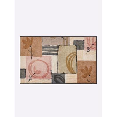 Fußmatte Gr. 7, rosa (natur, rosé), B:115cm H:7mm L:175cm, Polyamid, Kunstfaser, Teppiche Image