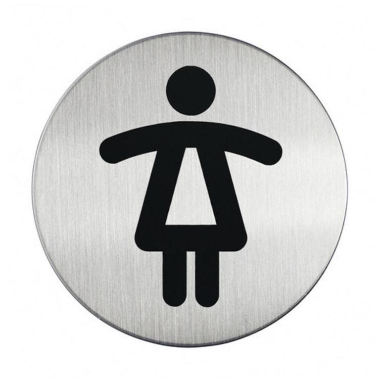 Packung mit 25 Stück Pictograma Durable WC Ladies Image