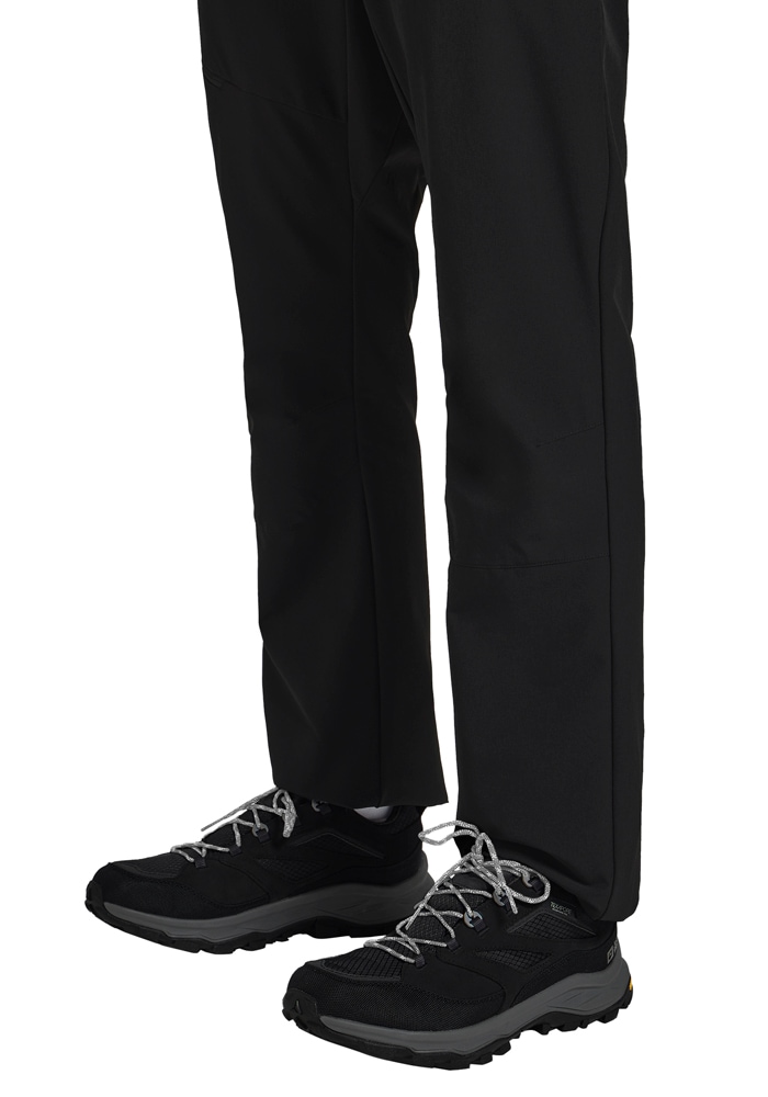 Wanderschuh JACK WOLFSKIN "CYROX TEXAPORE LOW M", Damen, Gr. UK 11 - EU 45,5, Normalschaft, phantom, Obermaterial:Textile / Futter: Synthetic TEXAPORE ECOSPHERE PRO / Sohle: Rubber / EVA, Schuhe Wanderschuh