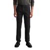 Chinohose MARC O'POLO "aus Bio-Baumwolle-Mix mit TENCEL™Lyocell", Herren, Gr. 34, Länge 34, schwarz, Obermaterial: 58% Baumwolle, 40% Lyocell, 2% Elasthan, unifarben, elegant, gerade, unten schmal normal, Hosen