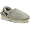 Clog CROCS "Classic Unfurgettable Clog", Damen, Gr. 36, beige (mushroom), Croslite, Textil, Fellimitat, casual, Schuhe, mit Fersenriemen