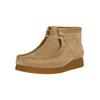 Sneaker CLARKS "WallabeeEVO", Herren, Gr. 39,5, beige, casual, Schuhe, aus hochwertigem Wildleder
