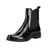 Stiefelette CAPRICE "Caprice Stiefelette Leder", Damen, Gr. 38,5, schwarz, Leder, casual, Schuhe