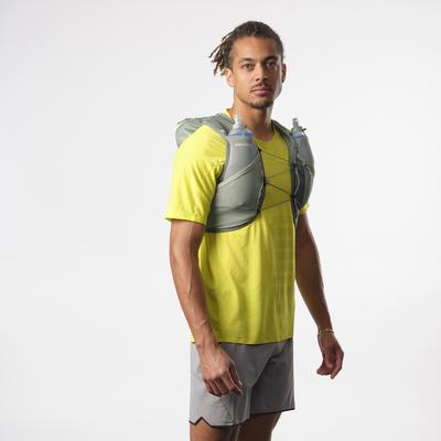 Trinkrucksack SALOMON "ACT SKIN 8 NO FLASKS", Gr. XS, laurel wreath, lily pad, Obermaterial: 100% Polyamid, sportlich, Rucksäcke Image