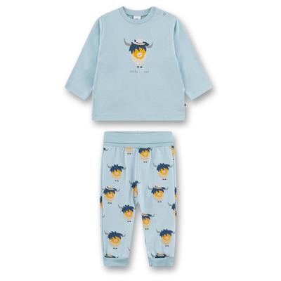 Sanetta - Kid's Pyjama 1/1 222294+222295 - Schlafanzug Gr 104 grau Image